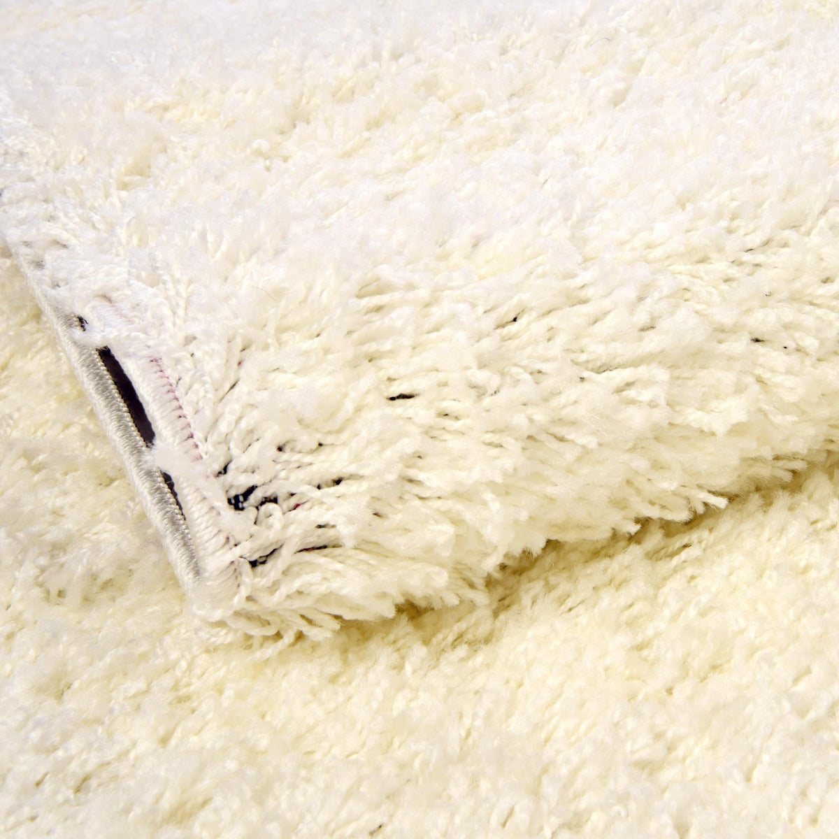 Plush Oasis Collection Area Rug - Serenity (Snow White) Octagon Snow White  lifestyle 17