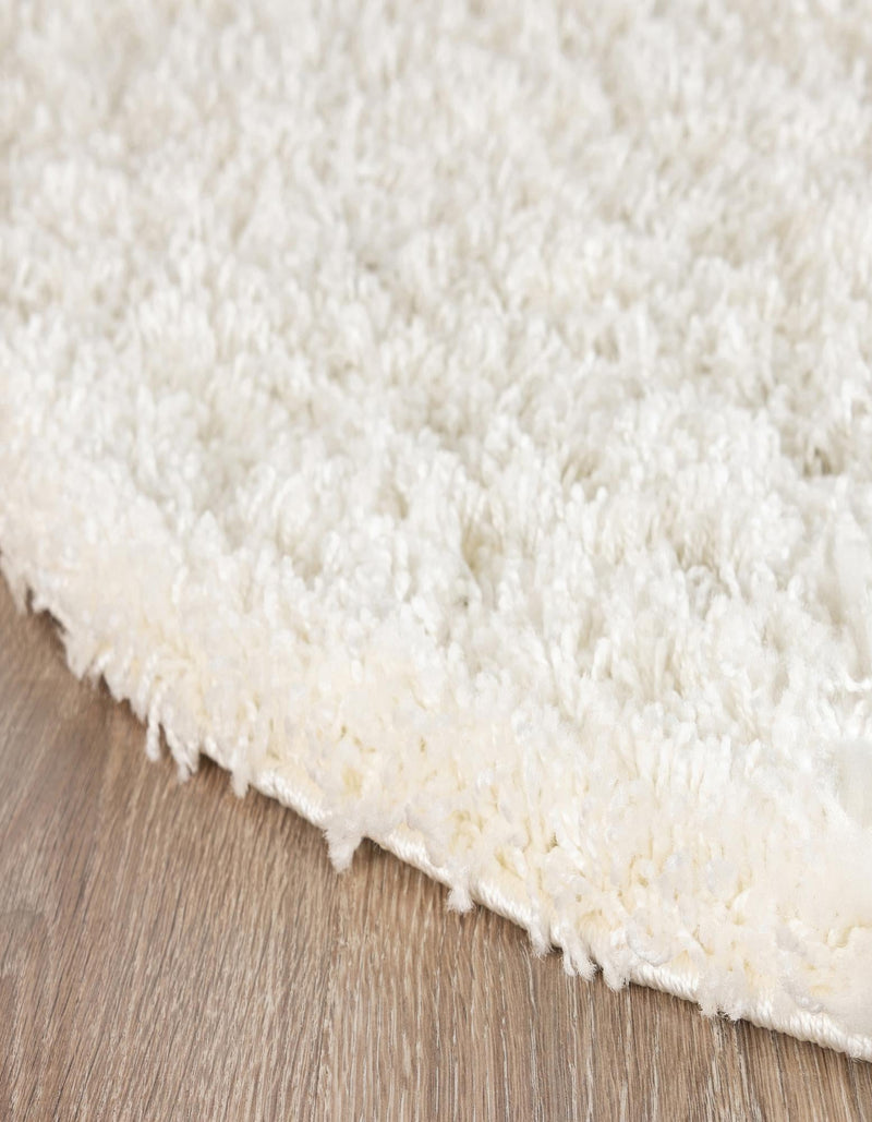 Plush Oasis Collection Area Rug - Serenity (Snow White) Oval Snow White  lifestyle 32
