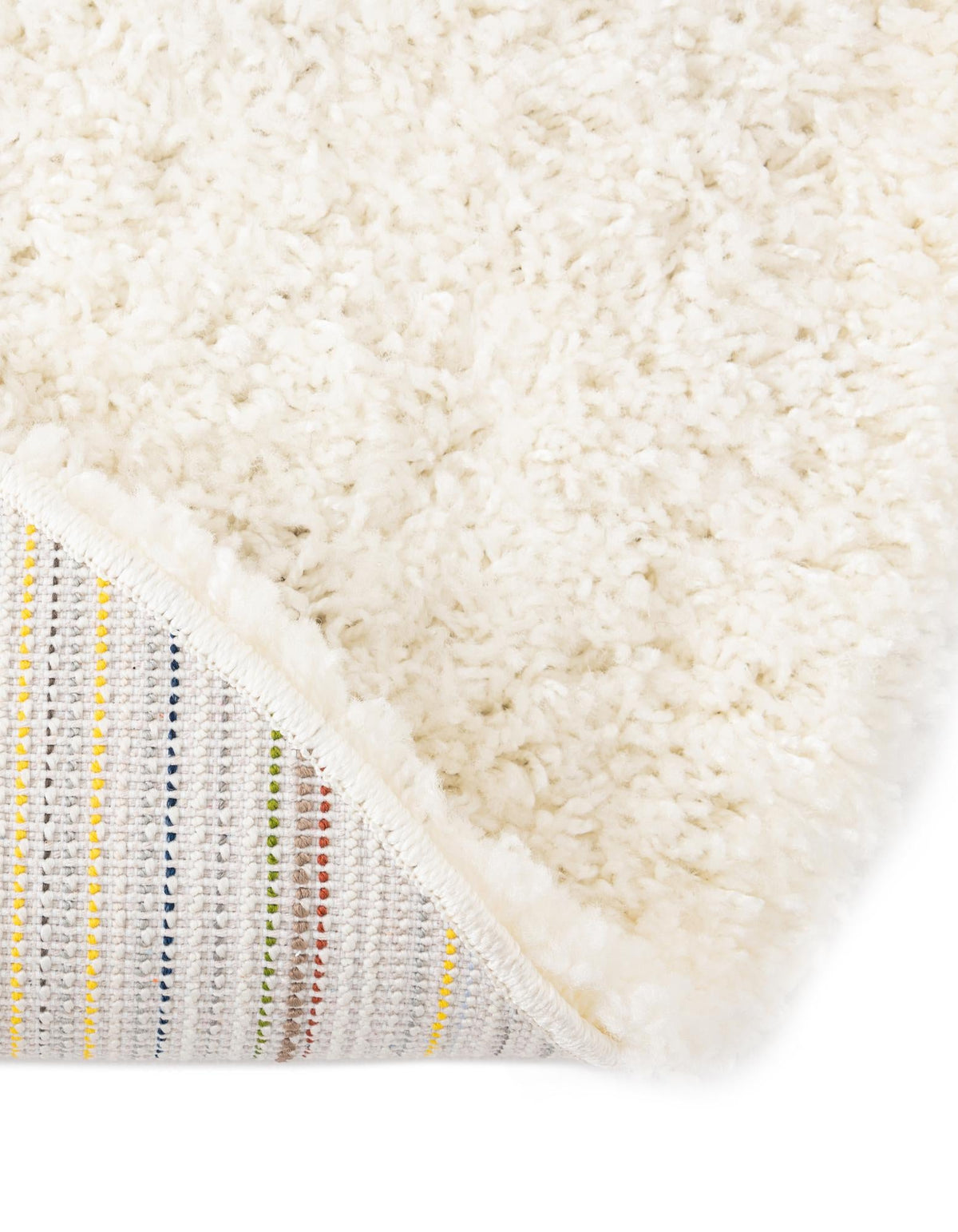 Plush Oasis Collection Area Rug - Serenity (Snow White) Oval Snow White  lifestyle 22