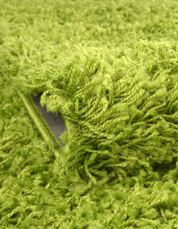 Plush Oasis Collection Area Rug - Serenity (Grass Green) Oval Grass Green  lifestyle 13