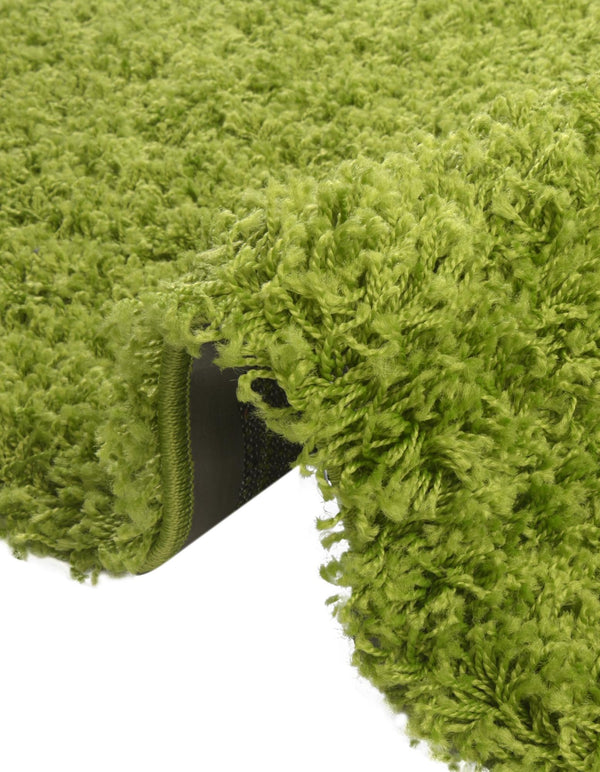 Plush Oasis Collection Area Rug - Serenity (Grass Green) Oval Grass Green  lifestyle 31