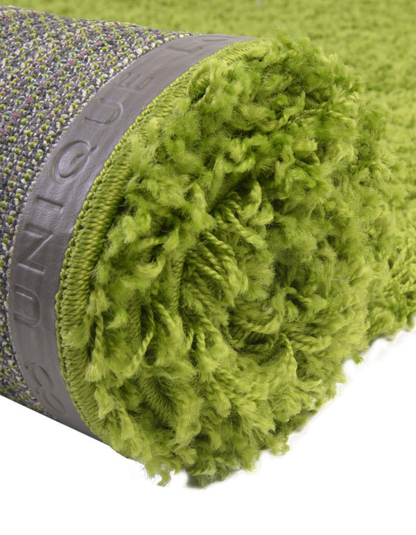 Plush Oasis Collection Area Rug - Serenity (Grass Green) Oval Grass Green  lifestyle 37