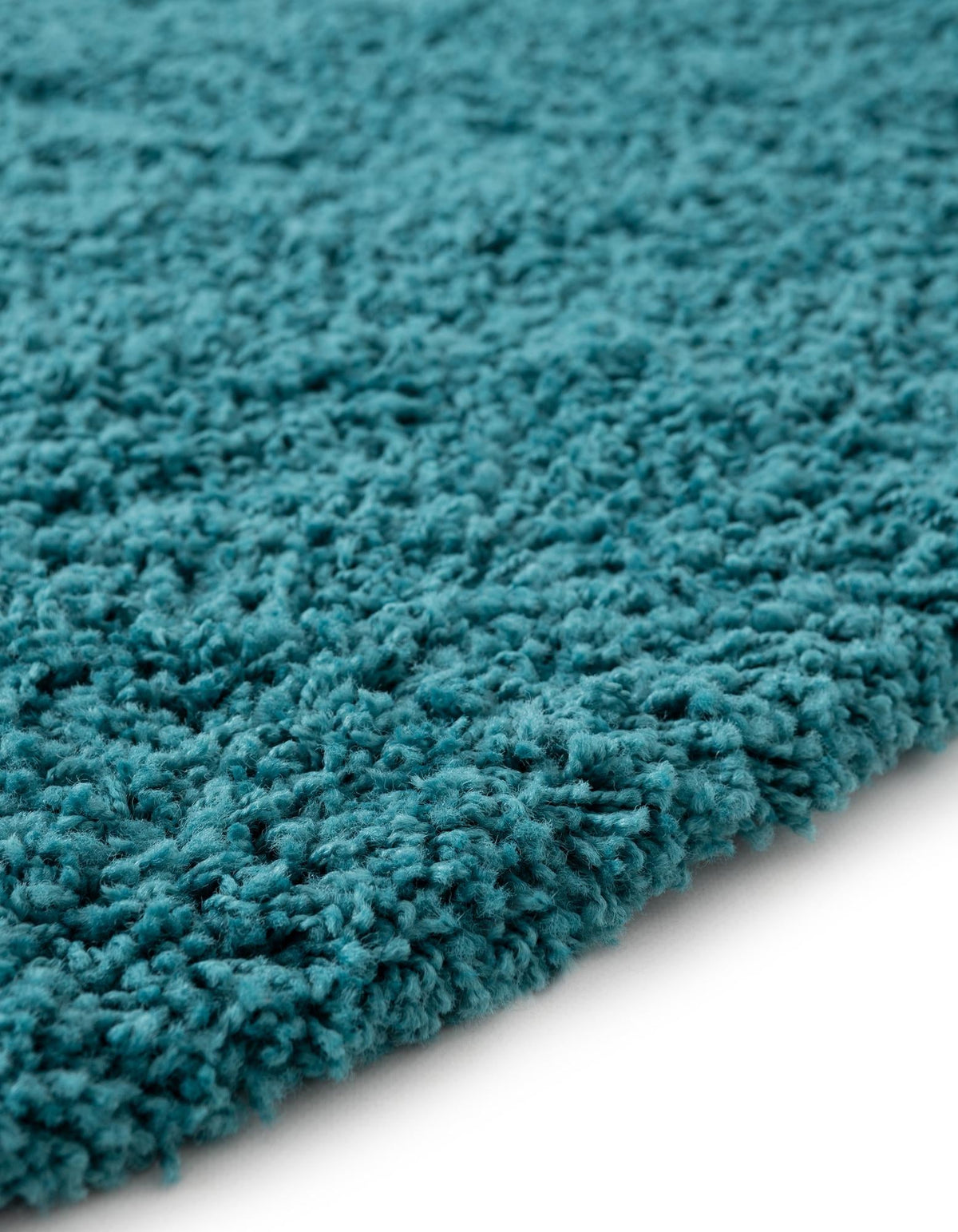 Plush Oasis Collection Area Rug - Serenity (Deep Aqua Blue) Oval Deep Aqua Blue  lifestyle 17