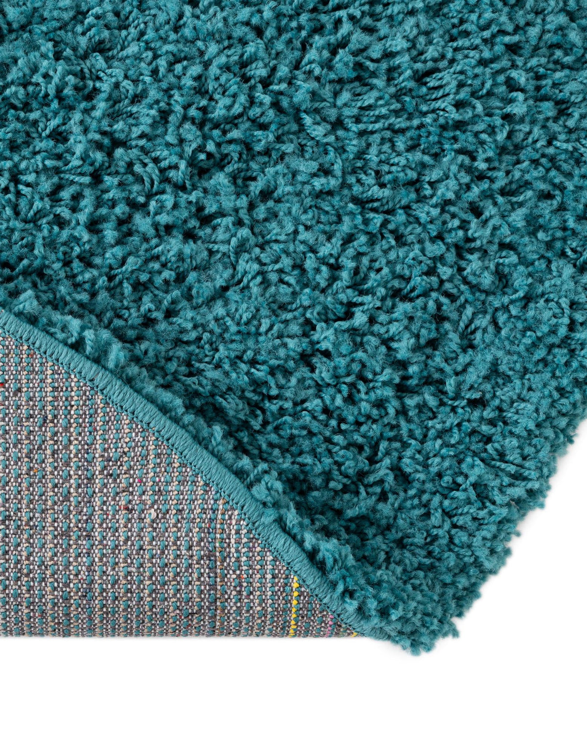 Plush Oasis Collection Area Rug - Serenity (Deep Aqua Blue) Oval Deep Aqua Blue  lifestyle 25