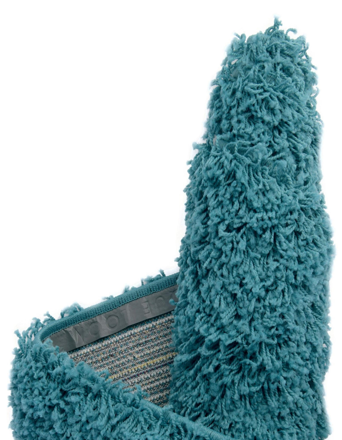 Plush Oasis Collection Area Rug - Serenity (Deep Aqua Blue) Oval Deep Aqua Blue  lifestyle 33