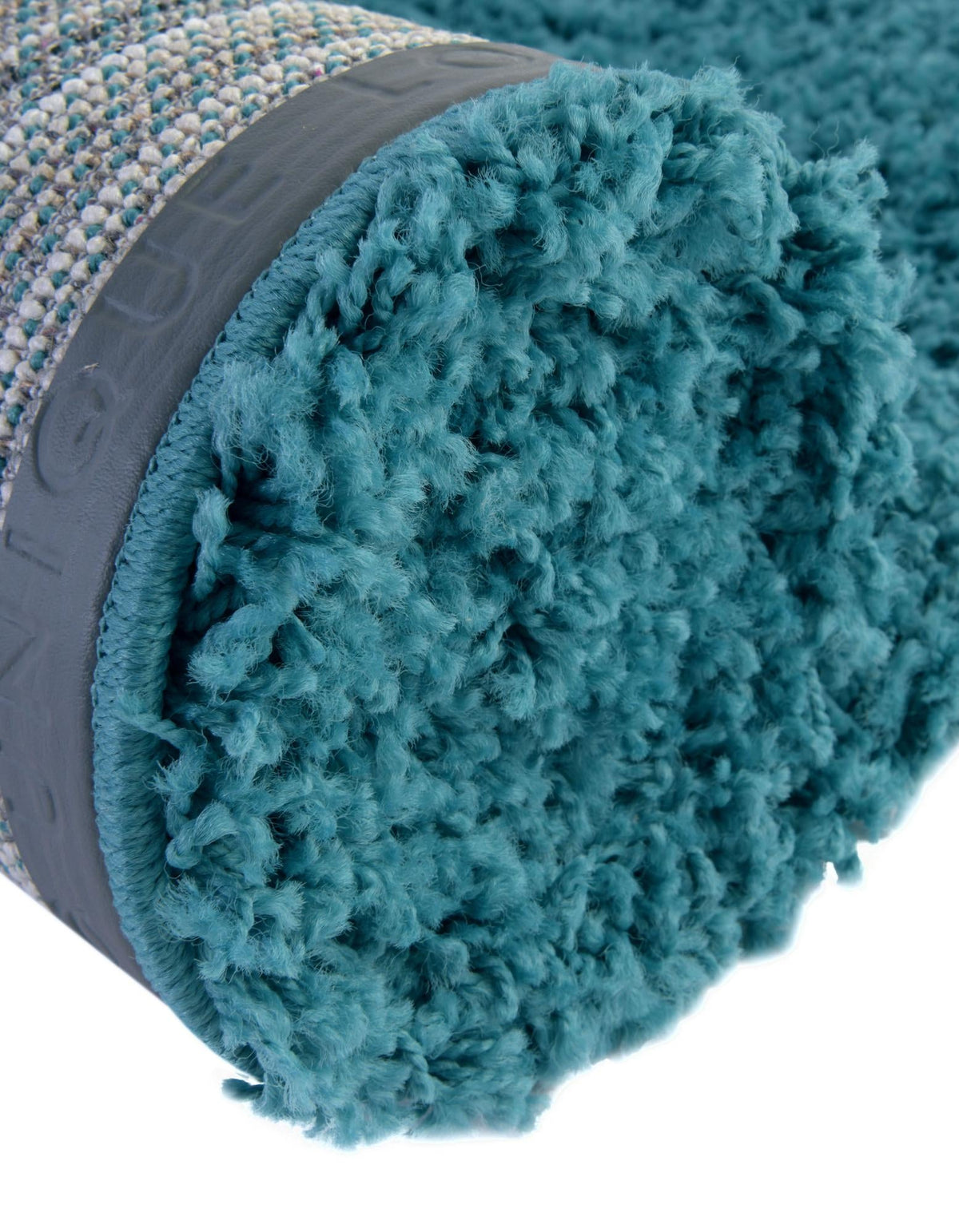 Plush Oasis Collection Area Rug - Serenity (Deep Aqua Blue) Oval Deep Aqua Blue  lifestyle 35