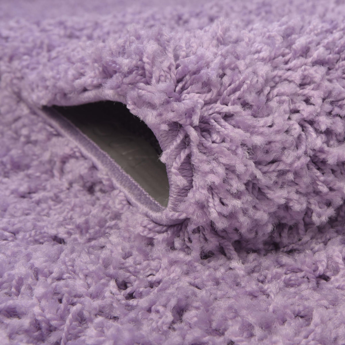 Plush Oasis Collection Area Rug - Serenity (Lilac) Oval Lilac  lifestyle 12
