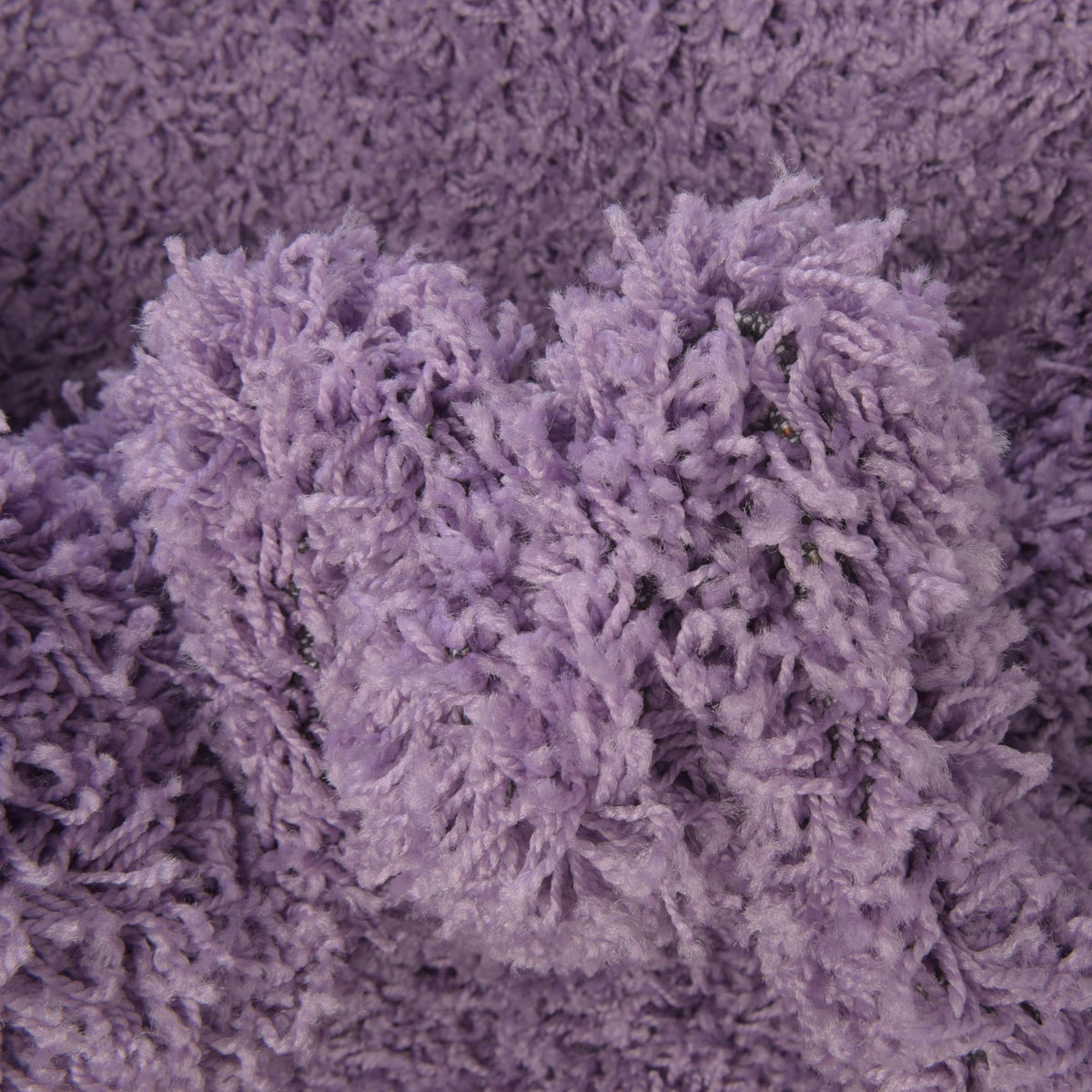Plush Oasis Collection Area Rug - Serenity (Lilac) Oval Lilac  lifestyle 19