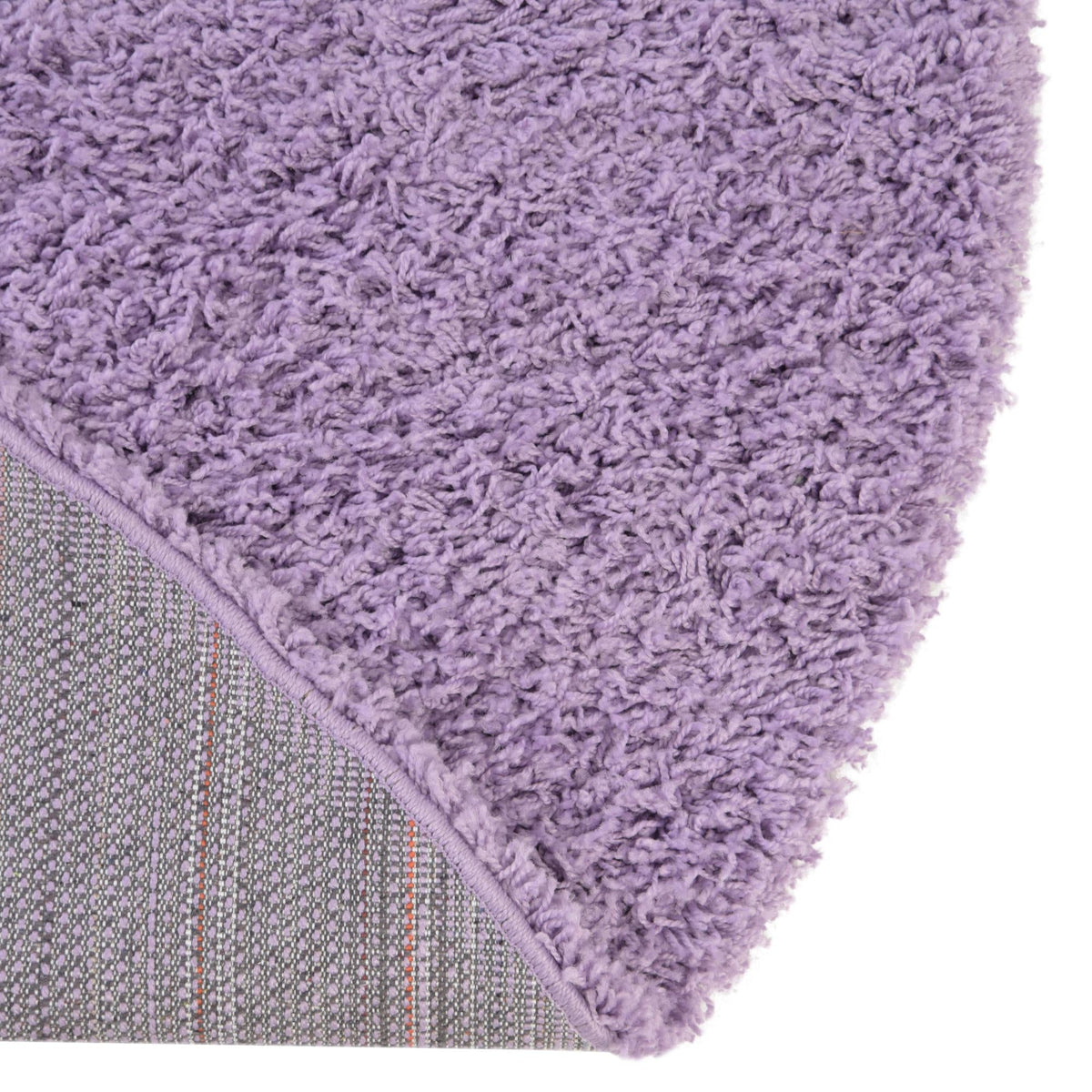 Plush Oasis Collection Area Rug - Serenity (Lilac) Oval Lilac  lifestyle 22