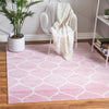 Lattice Garden Collection Area Rug -  Pergolatown (Light Pink) Square Light Pink  lifestyle 0