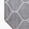 Lattice Garden Collection Area Rug -  Pergolatown (Dark Gray) Octagon Dark Gray  lifestyle 16
