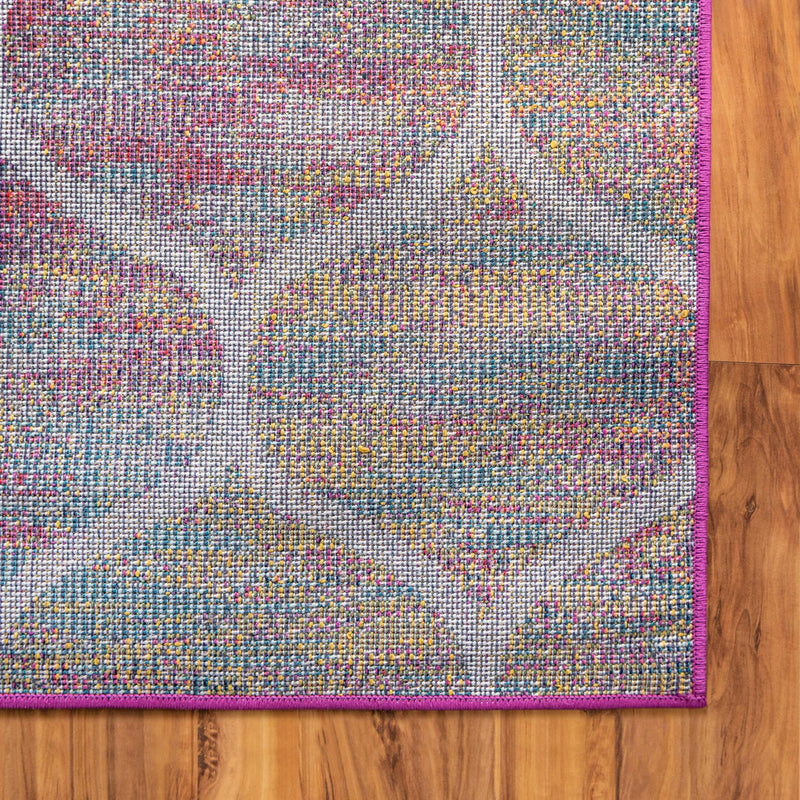 Lattice Garden Collection Area Rug -  Pergolatown (Multi) Rectangle Multi  lifestyle 34