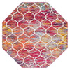Lattice Garden Collection Area Rug -  Pergolatown (Multi) Octagon Multi Main