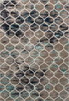 Lattice Garden Collection Area Rug -  Pergolatown (Blue Multi) Rectangle Blue Multi Main