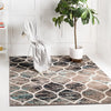 Lattice Garden Collection Area Rug -  Pergolatown (Blue Multi) Square Blue Multi  lifestyle 0