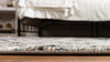 Lattice Garden Collection Area Rug -  Pergolatown (Blue Multi) Oval Blue Multi  lifestyle 4
