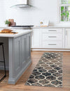Lattice Garden Collection Area Rug -  Pergolatown (Blue Multi) Runner Blue Multi  lifestyle 7