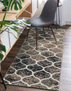Lattice Garden Collection Area Rug -  Pergolatown (Blue Multi) Runner Blue Multi  lifestyle 15