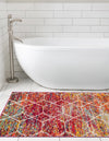 Lattice Garden Collection Area Rug - Arborville (Multi) Runner Multi  lifestyle 19