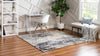 Lattice Garden Collection Area Rug - Arborville (Blue Multi) Square Blue Multi  lifestyle 2