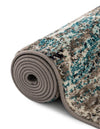 Lattice Garden Collection Area Rug - Arborville (Blue Multi) Square Blue Multi  lifestyle 26