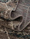 Lattice Garden Collection Area Rug - Arborville (Blue Multi) Square Blue Multi  lifestyle 28