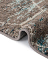 Lattice Garden Collection Area Rug - Arborville (Blue Multi) Oval Blue Multi  lifestyle 18