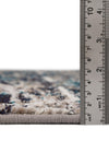 Lattice Garden Collection Area Rug - Arborville (Blue Multi) Round Blue Multi  lifestyle 7