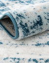 Riviera Elegance Collection Area Rug -  Menton (Blue) Round Blue  lifestyle 22