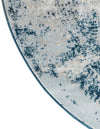 Riviera Elegance Collection Area Rug -  Menton (Blue) Oval Blue  lifestyle 33