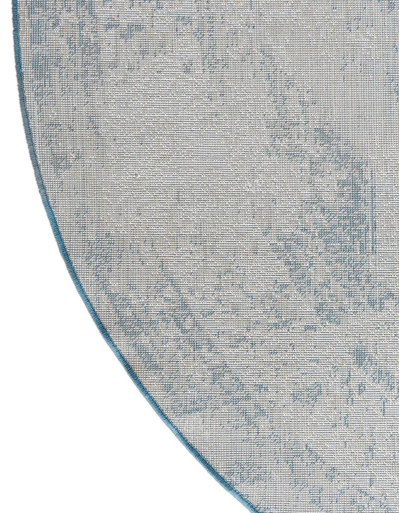 Riviera Elegance Collection Area Rug -  Menton (Blue) Oval Blue  lifestyle 37