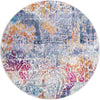 Santa Monica Sands Collection Area Rug -  Pacific Round Multi  lifestyle 19