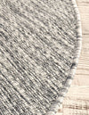 Seaside Serenity Collection Area Rug - Veranda (Light Gray) Oval Light Gray  lifestyle 26
