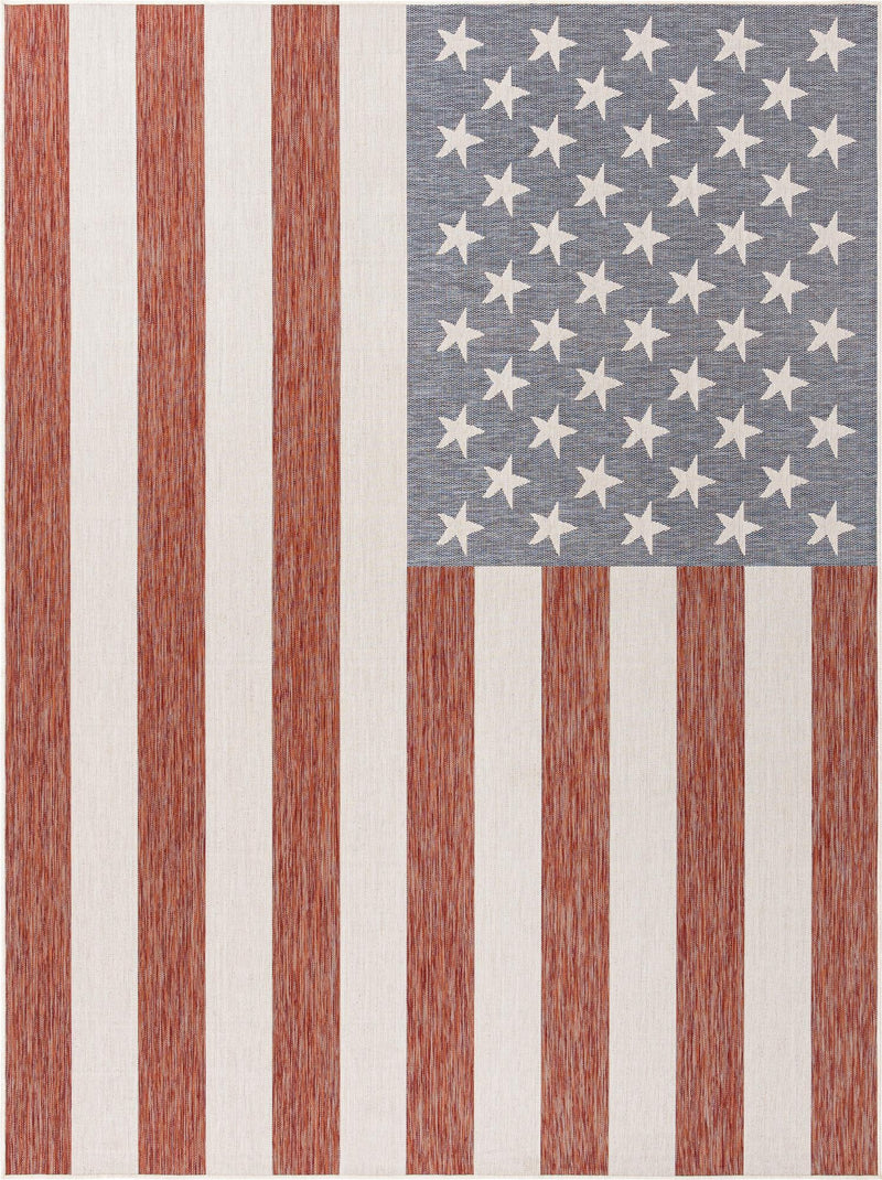 Urban Oasis Rugs Collection Area Rug -  Boardwalk Rectangle Red  lifestyle 3