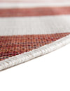 Urban Oasis Rugs Collection Area Rug -  Boardwalk Oval Red  lifestyle 11