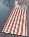Urban Oasis Rugs Collection Area Rug -  Boardwalk Runner Red  lifestyle 0