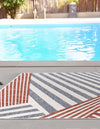 Urban Oasis Rugs Collection Area Rug -  Boardwalk Rectangle Blue  lifestyle 61