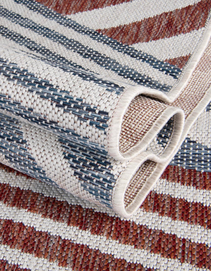Urban Oasis Rugs Collection Area Rug -  Boardwalk Rectangle Blue  lifestyle 70