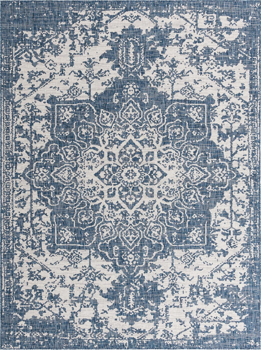 Urban Oasis Rugs Collection Area Rug -  Penthouse (Blue) Rectangle Blue Main