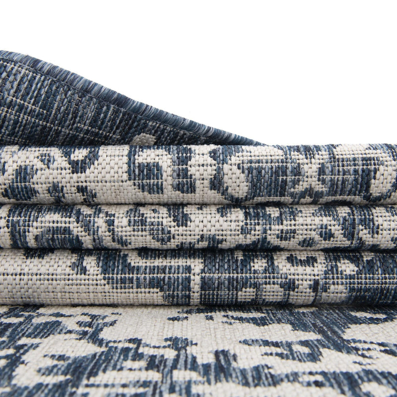 Urban Oasis Rugs Collection Area Rug -  Penthouse (Blue) Runner Blue  lifestyle 77