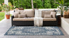 Urban Oasis Rugs Collection Area Rug -  Penthouse (Blue) Rectangle Blue  lifestyle 3
