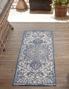 Urban Oasis Rugs Collection Area Rug -  Penthouse (Blue) Runner Blue  lifestyle 4