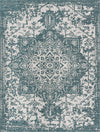 Urban Oasis Rugs Collection Area Rug -  Penthouse (Teal) Rectangle Teal Main