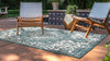 Urban Oasis Rugs Collection Area Rug -  Penthouse (Teal) Rectangle Teal  lifestyle 2