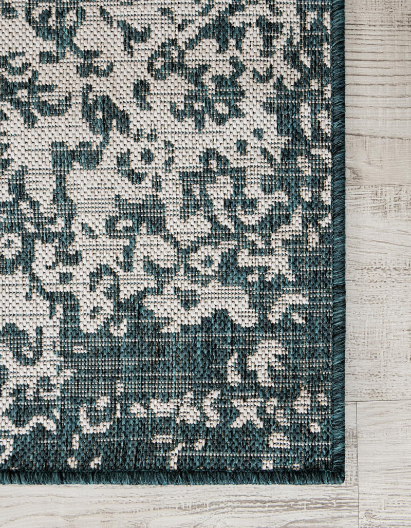 Urban Oasis Rugs Collection Area Rug -  Penthouse (Teal) Rectangle Teal  lifestyle 5
