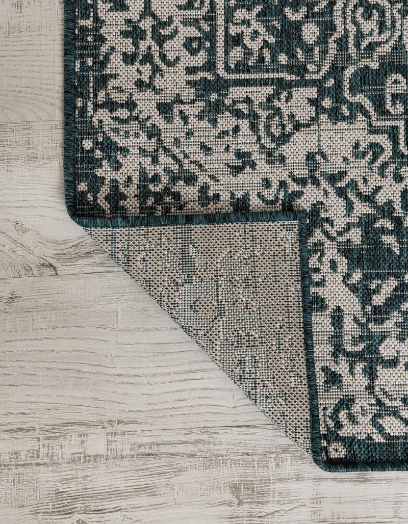Urban Oasis Rugs Collection Area Rug -  Penthouse (Teal) Rectangle Teal  lifestyle 6