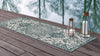 Urban Oasis Rugs Collection Area Rug -  Penthouse (Teal) Runner Teal  lifestyle 2