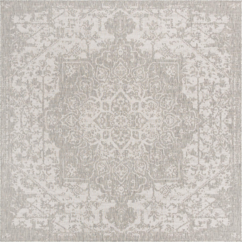 Urban Oasis Rugs Collection Area Rug -  Penthouse (Gray) Square Gray Main