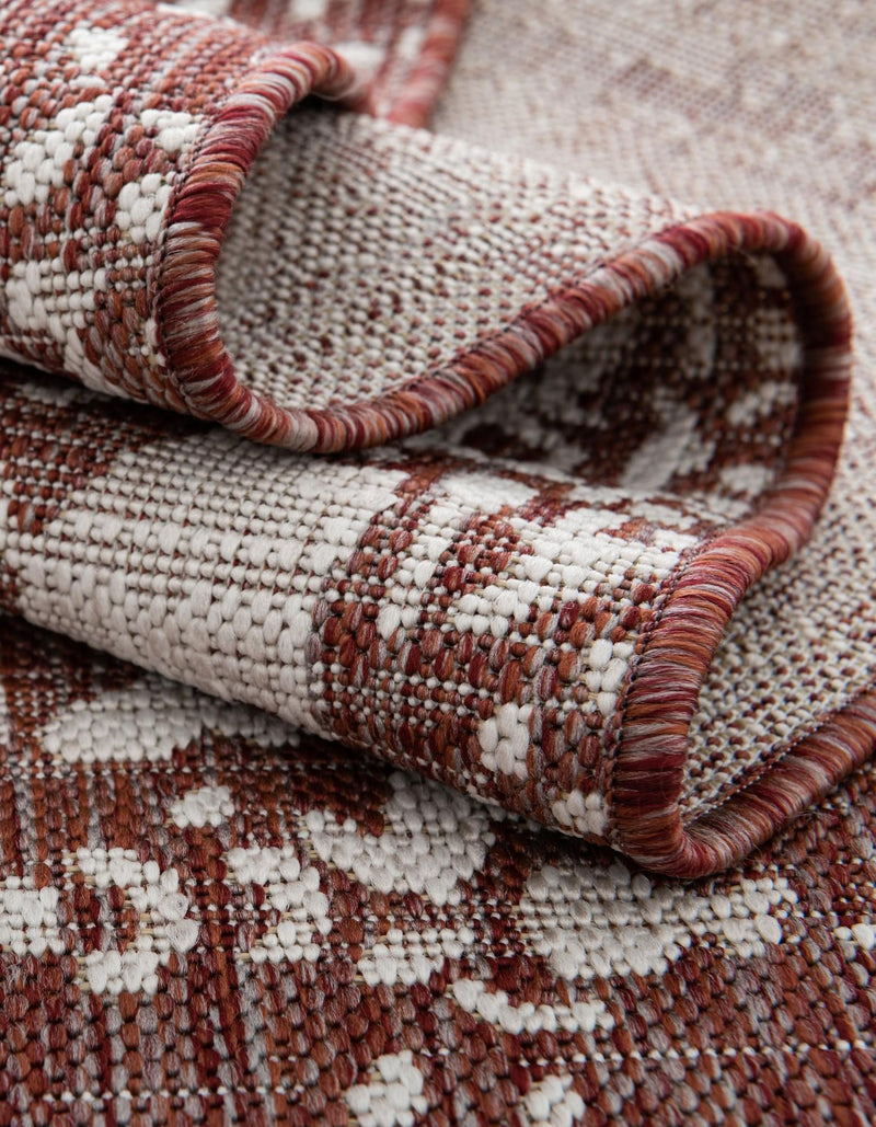 Urban Oasis Rugs Collection Area Rug -  Penthouse (Rust Red) Rectangle Rust Red  lifestyle 34