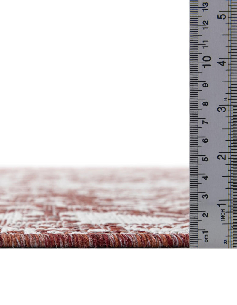 Urban Oasis Rugs Collection Area Rug -  Penthouse (Rust Red) Rectangle Rust Red  lifestyle 38